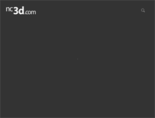 Tablet Screenshot of nc3d.com